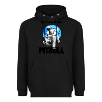 Black merch mr worldwide pit bull Heavyweight Hoodie - artisFamous