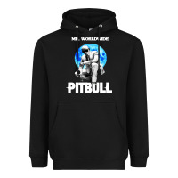Black merch mr worldwide pit bull Heavyweight Hoodie - artisFamous