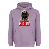 Lavender pug life Heavyweight Hoodie - artisFamous
