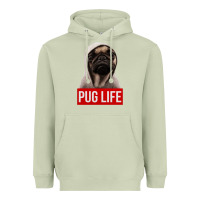 Matcha pug life Heavyweight Hoodie - artisFamous