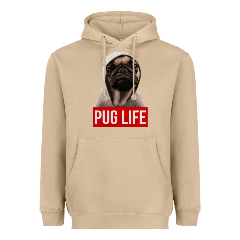 Pug Life Heavyweight Hoodie by artisFamous | Teevron