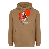 Toasted Coconut Genshin Impact Klee Heavyweight Hoodie - artisFamous