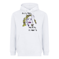 White It's My Party And I'll Cry If I Want To happy christmas Heavyweight Hoodie - artisFamous