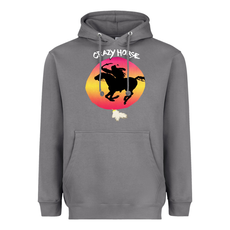 Neil Crazy Horse Heavyweight Hoodie by artisFamous | Teevron