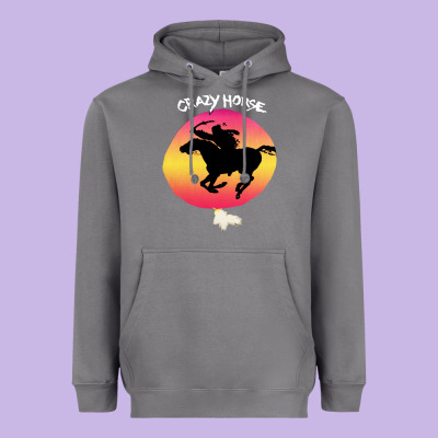 Neil Crazy Horse Heavyweight Hoodie Designed By Artisfamous