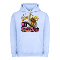 Pigment Grape Ice counting my blessings afro hands Urban Hoodie - RanaPortraitStore