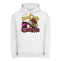 Pigment Lunar Rock counting my blessings afro hands Urban Hoodie - RanaPortraitStore