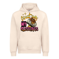 Sandshell counting my blessings afro hands Urban Hoodie - RanaPortraitStore