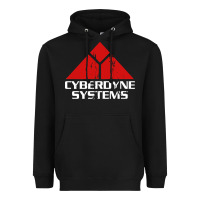 Black cyber dyne systems Heavyweight Hoodie - artisFamous