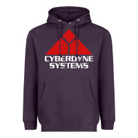 Plum cyber dyne systems Heavyweight Hoodie - artisFamous