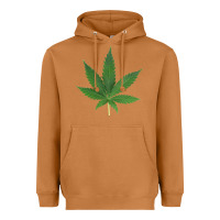 Meerkat Weed leaf Heavyweight Hoodie - artisFamous
