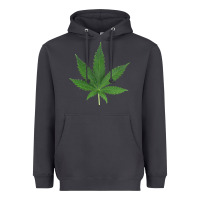 Smoke Weed leaf Heavyweight Hoodie - artisFamous