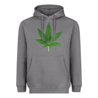 Storm Weed leaf Heavyweight Hoodie - artisFamous