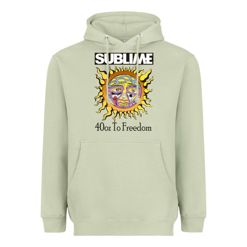 Sunflower Sublime 40oz To Freedom Heavyweight Hoodie by artisFamous | Teevron
