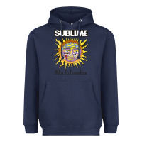 Navy sunflower sublime 40oz to freedom Heavyweight Hoodie - artisFamous