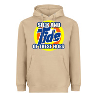 Mushroom sick and tide of these hoes Heavyweight Hoodie - artisFamous
