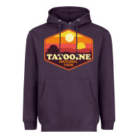 Plum tatooine national park Heavyweight Hoodie - artisFamous