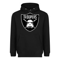 Black troopers Heavyweight Hoodie - artisFamous
