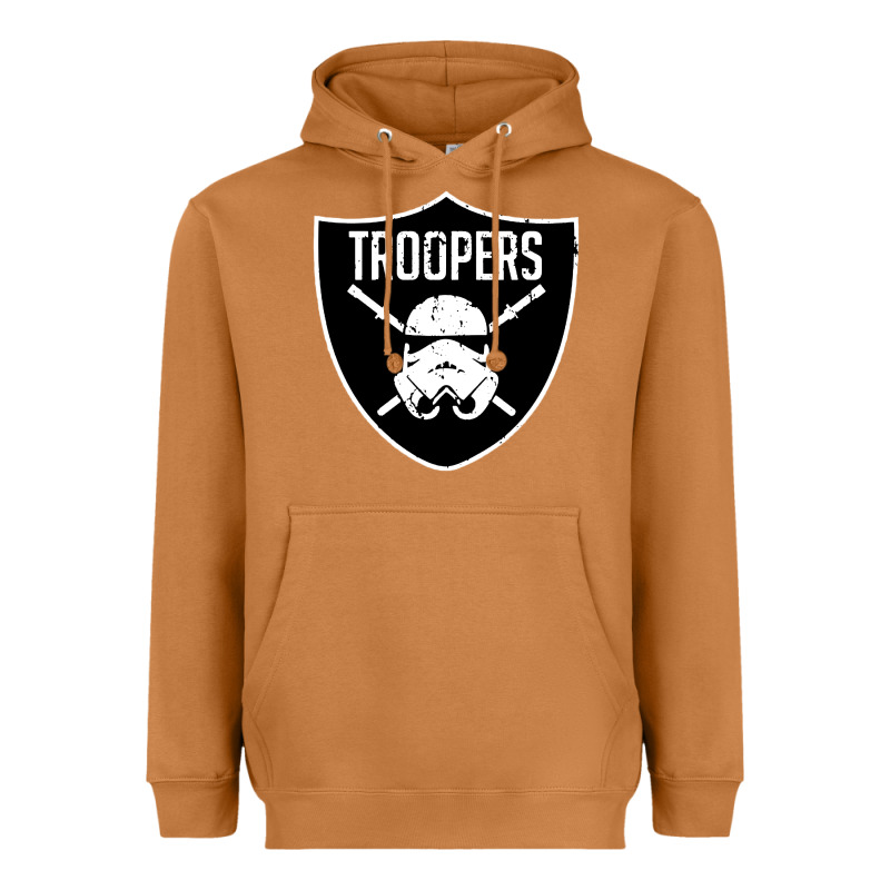 Troopers Heavyweight Hoodie by artisFamous | Teevron