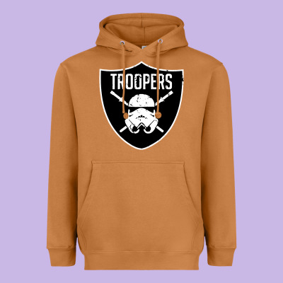 Troopers Heavyweight Hoodie Designed By Artisfamous