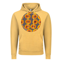 Vintage Mustard african fabric pattern round earrings 4 Vintage Hoodie - BundleAndBundleShop