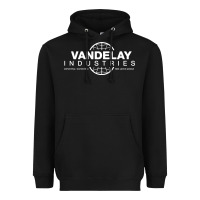 Black vandelay industries Heavyweight Hoodie - artisFamous
