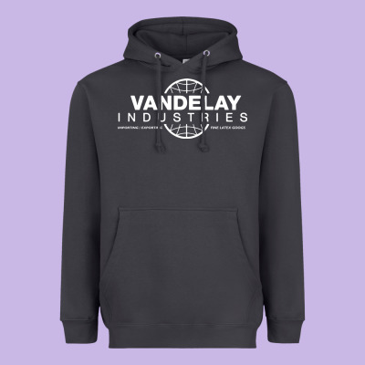 Vandelay Industries Heavyweight Hoodie Designed By Artisfamous