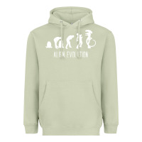 Matcha alien evolution Heavyweight Hoodie - artisFamous