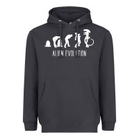 Smoke alien evolution Heavyweight Hoodie - artisFamous