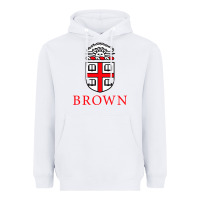 White brown university Heavyweight Hoodie - artisFamous