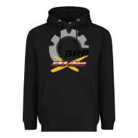 Black brp ski doo Heavyweight Hoodie - artisFamous
