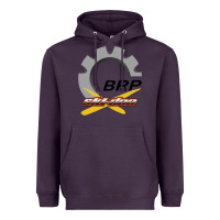 Plum brp ski doo Heavyweight Hoodie - artisFamous