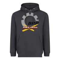Brp Ski Doo Heavyweight Hoodie | Teevron