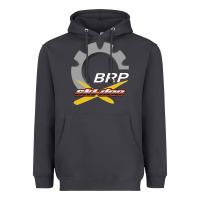 Smoke brp ski doo Heavyweight Hoodie - artisFamous
