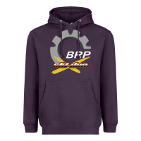 Plum brp ski doo Heavyweight Hoodie - artisFamous