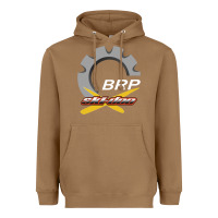 Toasted Coconut brp ski doo Heavyweight Hoodie - artisFamous