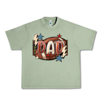Oil Green football dad Urban Heavy Tee - FaDigitalArtStudio