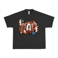 Pigment Black football dad Urban Heavy Tee - FaDigitalArtStudio