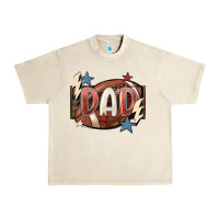 Sandshell football dad Urban Heavy Tee - FaDigitalArtStudio