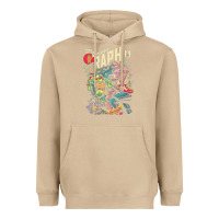 Mushroom the incredible raph Heavyweight Hoodie - artisFamous