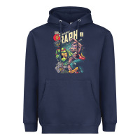 Navy the incredible raph Heavyweight Hoodie - artisFamous