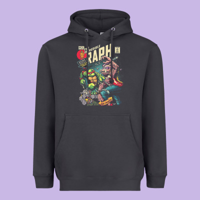 The Incredible Raph Heavyweight Hoodie Designed By Artisfamous