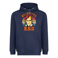 Navy rbg Heavyweight Hoodie - artisFamous