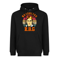 Black rbg Heavyweight Hoodie - artisFamous