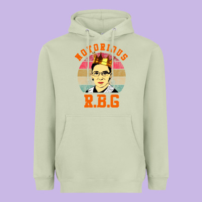 Rbg Heavyweight Hoodie Designed By Artisfamous
