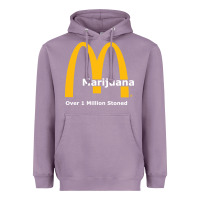 Lavender marijuana over 1 million stoned Heavyweight Hoodie - artisFamous