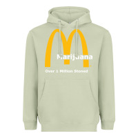 Matcha marijuana over 1 million stoned Heavyweight Hoodie - artisFamous