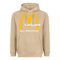 Mushroom marijuana over 1 million stoned Heavyweight Hoodie - artisFamous