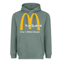 Sage marijuana over 1 million stoned Heavyweight Hoodie - artisFamous