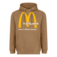 Toasted Coconut marijuana over 1 million stoned Heavyweight Hoodie - artisFamous